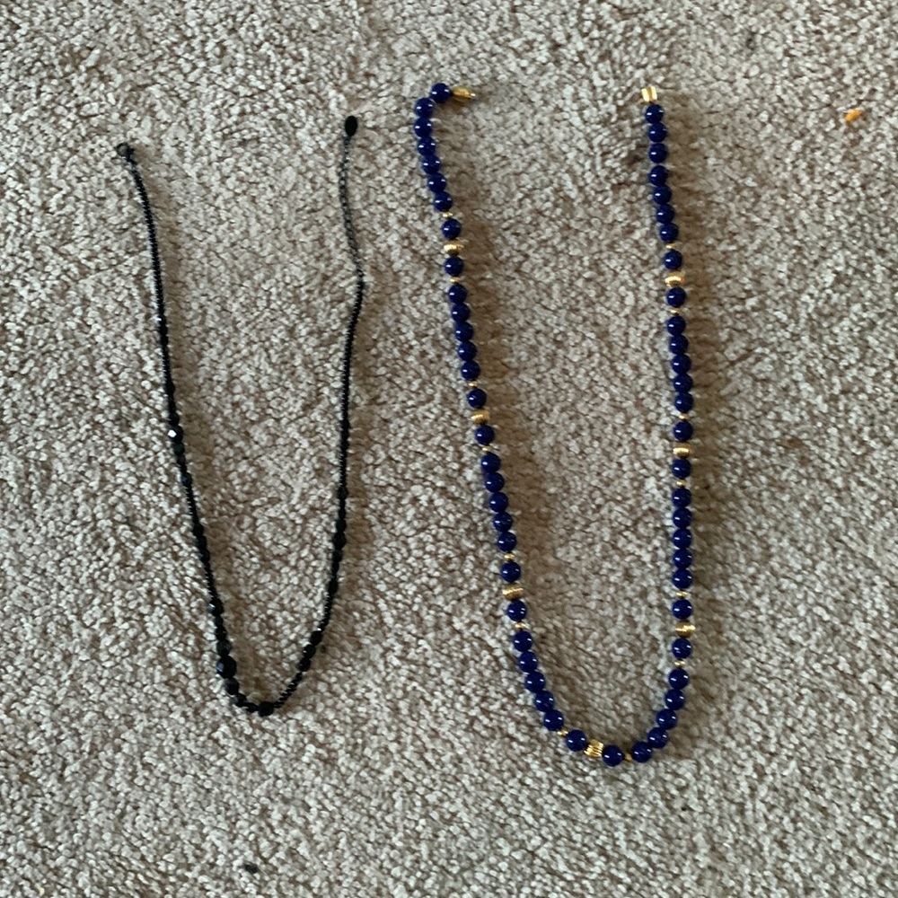 Bead necklaces
